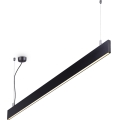 Ideal Lux - LED люстра на тросе LINUS LED/32W/230V 4000K CRI 90 120 cm черная